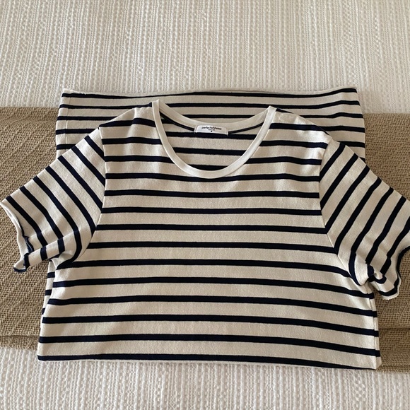 perfectwhitetee blue and white stripe t-shirt dress - worn once maybe not at all - Picture 7 of 8